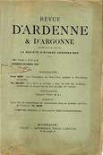 Revue d'Ardenne et d'Argonne 1907 N° 1 / 2
