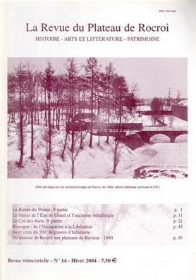 La Revue du Plateau de Rocroi N° 14 hiver 2004