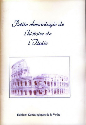 Petite chronologie de l'histoire de l'Italie