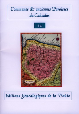 Communes et anciennes paroisses du Calvados