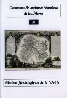 Communes et anciennes paroisses de la Marne