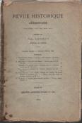 Revue Historique Ardennaise 1904, janvier-février