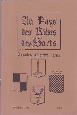 Au pays des Rièzes et des Sarts 1994 N°134 