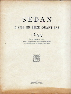 Sedan divisé en seize quartiers, 1657