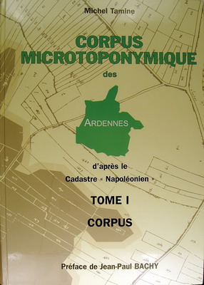 Corpus microtoponymique des Ardennes + index