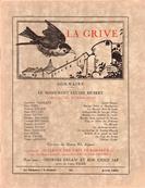 La Grive N 44, avril 1939