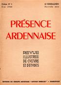 Présence Ardennaise N° 3 été 1950