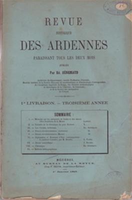 Revue historique des Ardennes janvier 1867 