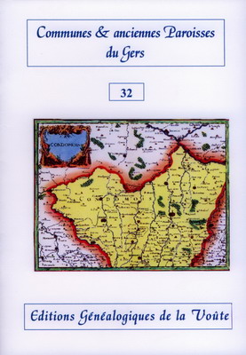 Communes et anciennes paroisses du Gers