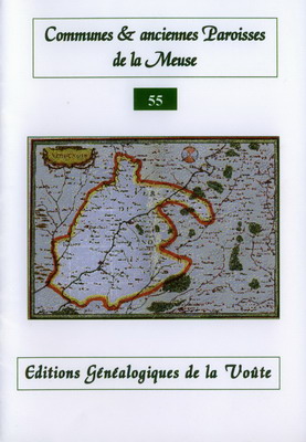 Communes et anciennes paroisses de la Meuse