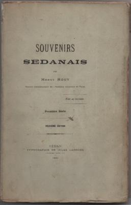 Souvenirs sedanais , Henry Rouy
