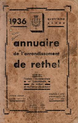 Annuaire de l'arrondissement de Rethel 1936