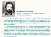 Les soldats du béton , Gérard Giuliano