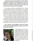 La combe aux oliviers, Françoise Bourdon