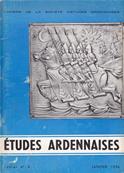 Etudes Ardennaises N 4 janvier 1956