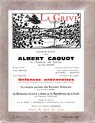 La Grive N° 128, octobre 1965