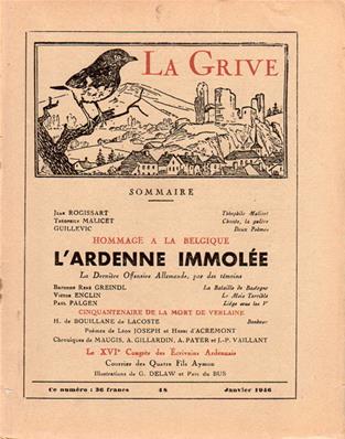 La Grive N° 48, janvier 1946