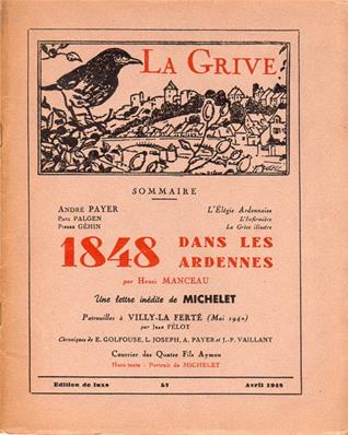 La Grive N° 57 édition de luxe