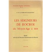 Les Seigneurs de Rocroi, De la Barre de Raillicourt