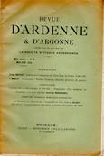 Revue d'Ardenne et d'Argonne 1913 N° 4