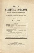 Revue d'Ardenne et d'Argonne 1900 N° 7