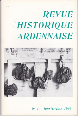 Revue Historique Ardennaise 1969 N° 1