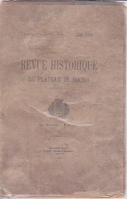 Revue Historique du Plateau de Rocroi N° 14