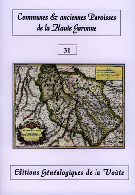 Communes et anciennes paroisses de la Haute Garonne