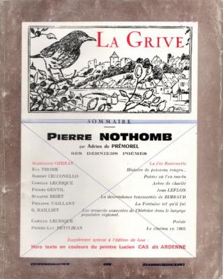 La Grive années 1967-1968 N° 133 à 140