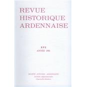 Revue Historique Ardennaise 1981 N 16