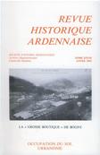 Revue Historique Ardennaise 1992 n 27