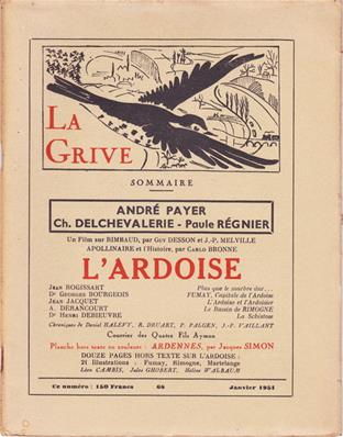 La Grive N° 68, janvier 1951