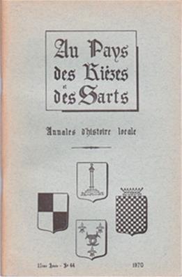 Au Pays des Rièzes et des Sarts 1970 N° 44