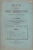 Revue historique des Ardennes 1865 2° livraison