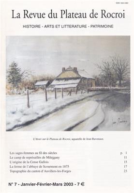 La revue du Plateau de Rocroi N° 7 janvier 2003