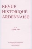 Revue Historique Ardennaise 1980 N° 15