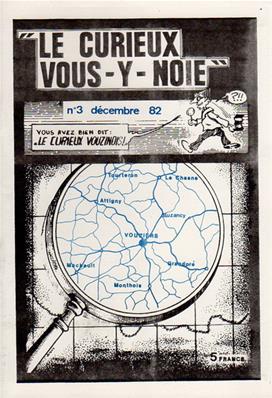 Le Curieux Vouzinois N° 3, decembre 1982