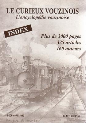 Le Curieux Vouzinois Index du N° 1 au N° 52