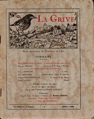 La grive N° 8 , juillet 1930 