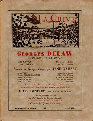 La Grive N° 32, avril 1936