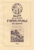 Bulletin de la Société d'Histoire Naturelle des Ardennes N° 93