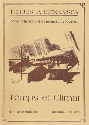 Terres Ardennaises N° 4 octobre 1983 temps et climat