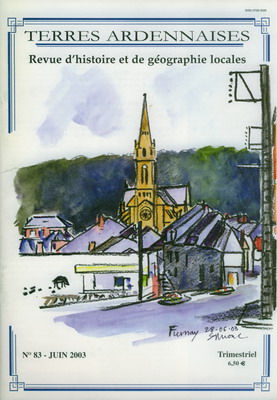 Terres Ardennaises N° 83,  juin 2003