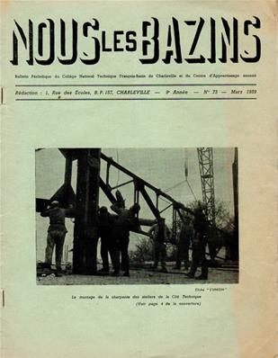 Nous les Bazins N° 73, mars 1959