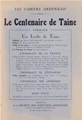 Le centenaire de Taine