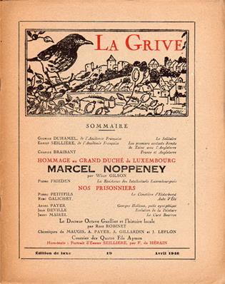 La Grive N° 49 édition de luxe