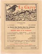 La Grive N 76, janvier 1953