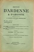 Revue d'Ardenne et d'Argonne 1907 N° 3 / 4
