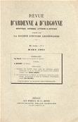 Revue d'Ardenne et d'Argonne 1901 N° 5