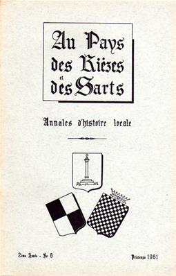 Au Pays des Rièzes et des Sarts 1961 N° 6